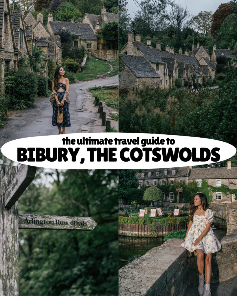 A travel guide to Bibury in The Cotswolds including the best places to visit, hotels, bakeries, Bibury photo locations, travel tips and more.