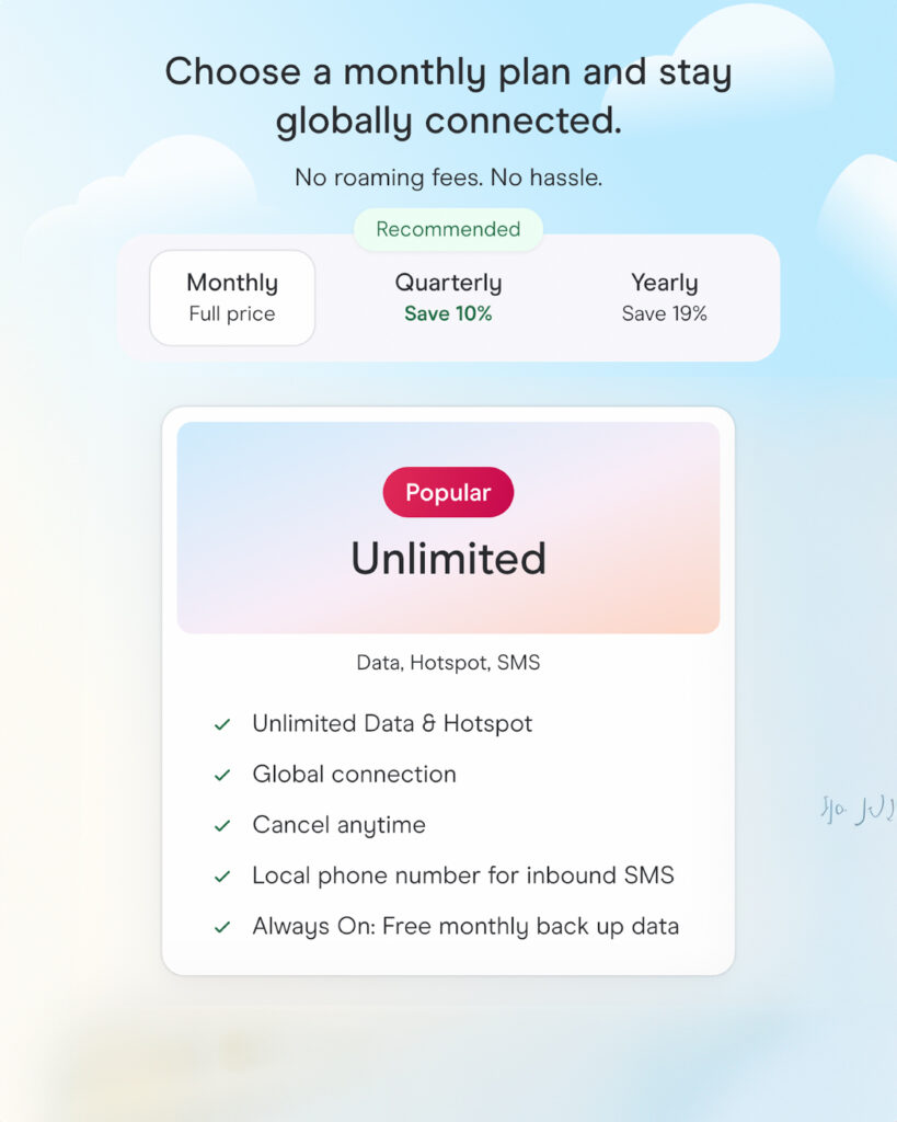 A review of my favorite eSIM option that keeps me connected when traveling abroad.